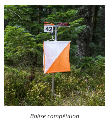 Balise de course d'orientation